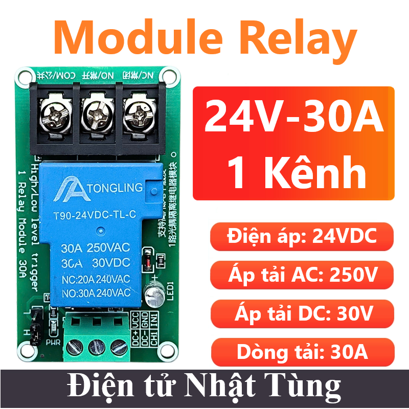 module-relay-24v-30a-1-kenh-mau-xanh