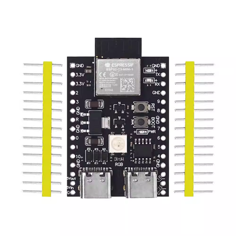 C3 Mini Led Build In ESP32 C3 Mini 1 CH340 cổng Type C, Vi điều khiển ESP32 C3